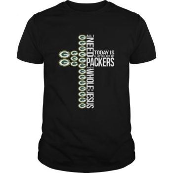 All I Need Today Is A Little Bit Of Green Bay Packers And A Whole Lot Of Jesus Unisex T-Shirt Kid T-Shirt LTS3732