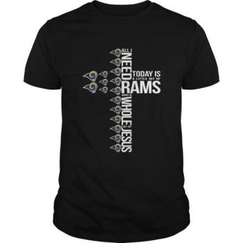 All I Need Today Is A Little Bit Of Los Angeles Rams And A Whole Lot Of Jesus Unisex T-Shirt Kid T-Shirt LTS3198