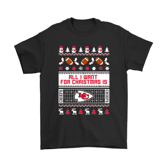 All I Want For Christmas Is Kansas City Chiefs Unisex T-Shirt Kid T-Shirt LTS3040