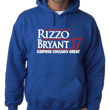 Anthony Rizzo Chicago Cubs "Rizzo Bryant 17" Hooded Sweatshirt Unisex Hoodie