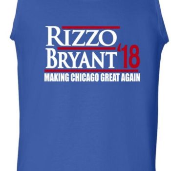 Anthony Rizzo Kris Bryant Chicago Cubs 2018 Unisex Tank Top