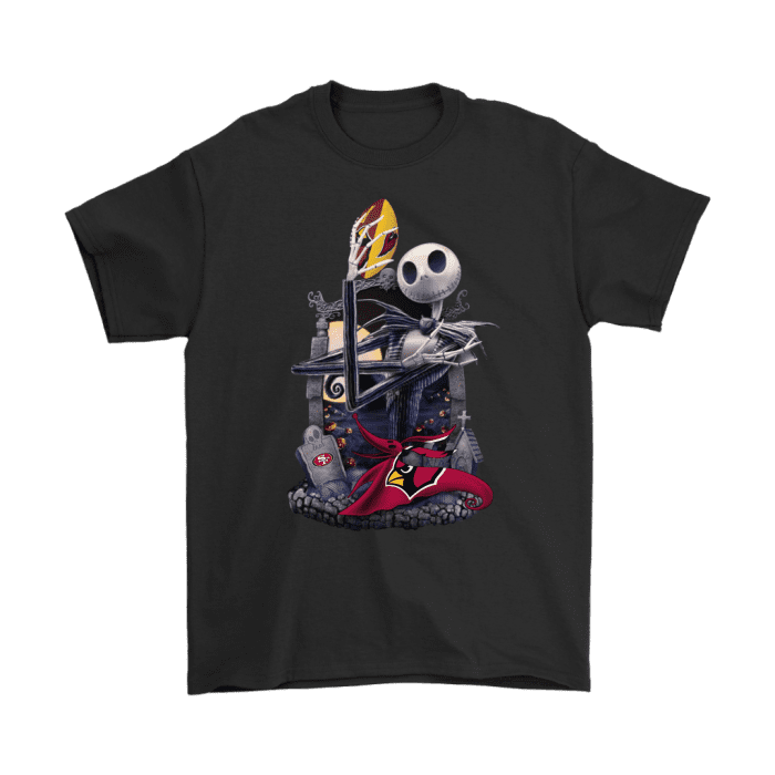 Arizona Cardinals Jack Skellington Halloween Unisex T-Shirt Kid T-Shirt LTS891