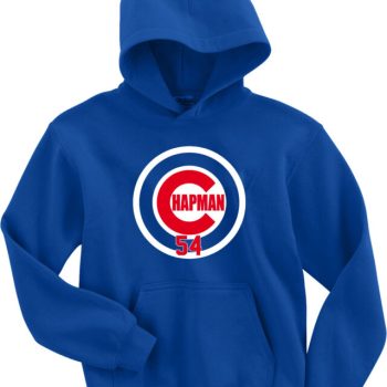 Aroldis Chapman Chicago Cubs "Logo" Hooded Sweatshirt Hoodie