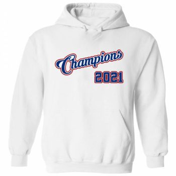 Atlanta Braves World Series Champions 2021 Crew Hooded Sweatshirt Unisex Hoodie