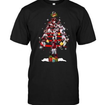 Atlanta Falcons Players Christmas Tree Unisex T-Shirt Kid T-Shirt LTS514
