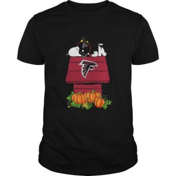 Atlanta Falcons Snoopy Pumpkin House Unisex T-Shirt Kid T-Shirt LTS517