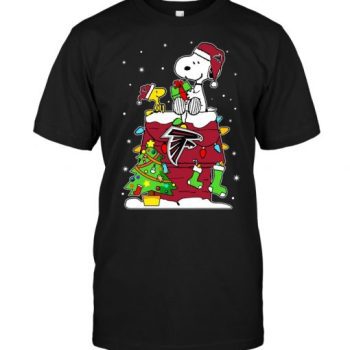 Atlanta Falcons Snoopy & Woodstock Christmas Unisex T-Shirt Kid T-Shirt LTS524