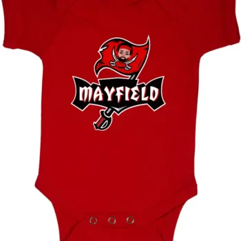 Baby Onesie Baker Mayfield Tampa Bay Buccaneers Bucs Creeper Romper