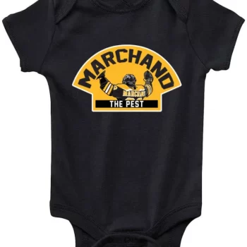 Baby Onesie Brad Marchand Boston Bruins The Pest Rat Creeper Romper