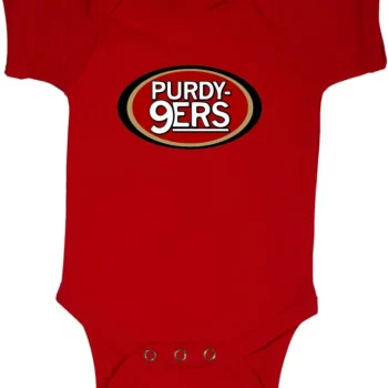 Baby Onesie Brock Purdy San Francisco 49Ers Purdy Niners Creeper Romper