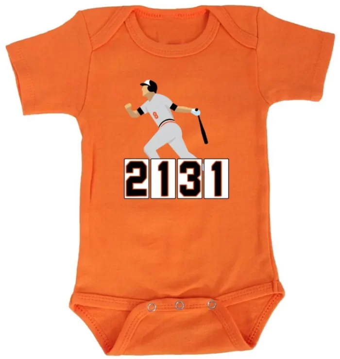 Baby Onesie Cal Ripken Jr Baltimore Orioles The Ironman 2131 Creeper Romper