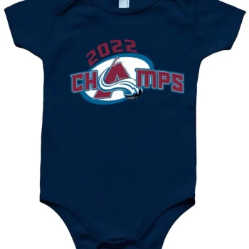 Baby Onesie Colorado Avalanche Stanley Cup Champions Champs Creeper Romper