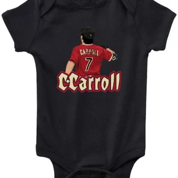 Baby Onesie Corbin Carroll Arizona Diamondbacks D Backs Pic Creeper Romper