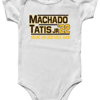 Baby Onesie Fernando Tatis Jr Manny Machado San Diego Padres 2022 Creeper Romper