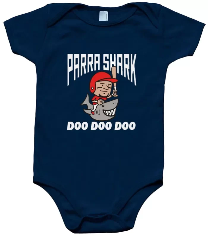 Baby Onesie Gerardo Parra Baby Onesie Shark Washington Nationals Doo Doo Doo Creeper Romper