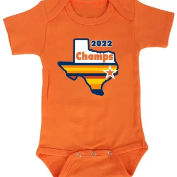 Baby Onesie Houston Astros World Series 2022 Champions Texas Creeper Romper