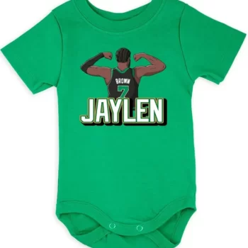 Baby Onesie Jaylen Brown Boston Celtics Flex Creeper Romper