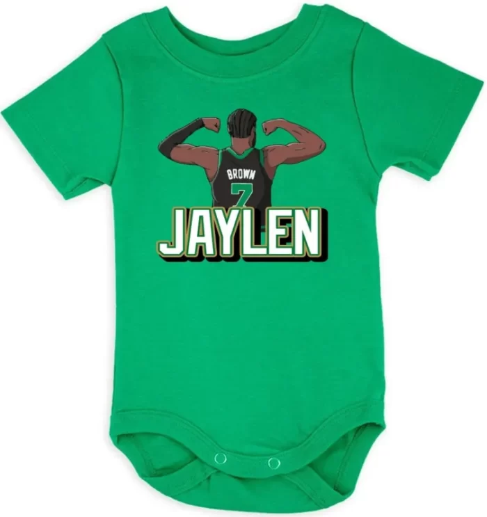 Baby Onesie Jaylen Brown Boston Celtics Flex Creeper Romper