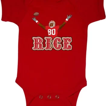 Baby Onesie Jerry Rice San Francisco 49Ers Pic Creeper Romper