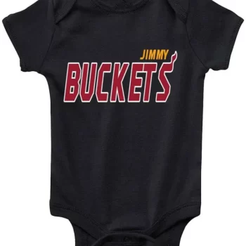 Baby Onesie Jimmy Butler Miami Heat Jimmy Buckets Logo Creeper Romper