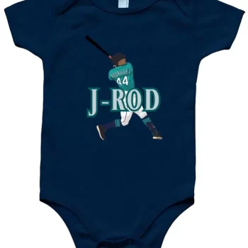 Baby Onesie Julio Rodriguez Seattle Mariners J-Rod Creeper Romper