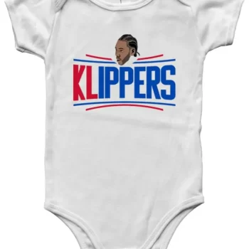Baby Onesie Kawhi Leonard Klaw Clippers Klippers Creeper Romper