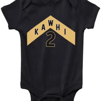Baby Onesie Kawhi Leonard Raptors We Are The North NBA Finals Creeper Romper