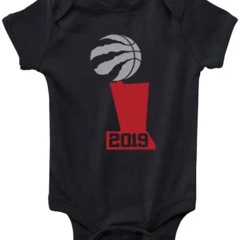 Baby Onesie Kawhi Leonard Toronto Raptors 2019 Champions Trophy Creeper Romper