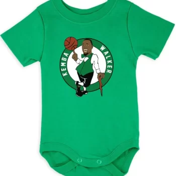Baby Onesie Kemba Walker Boston Celtics Logo Creeper Romper