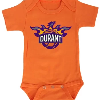 Baby Onesie Kevin Durant Kd Phoenix Suns Logo Creeper Romper