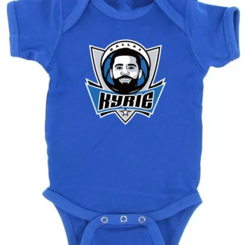 Baby Onesie Kyrie Irving Dallas Mavericks Mavs Logo Creeper Romper