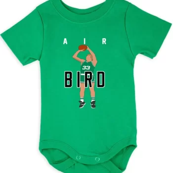 Baby Onesie Larry Bird Boston Celtics Air Pic Creeper Romper