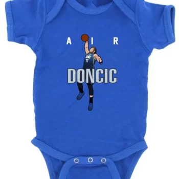 Baby Onesie Luka Doncic Dallas Mavericks Air Creeper Romper