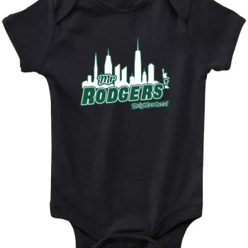 Baby Onesie Mr Rodgers Neighborhood Aaron Rodgers New York Jets Creeper Romper