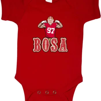 Baby Onesie Nick Bosa San Francisco 49Ers Bosa Pic Creeper Romper