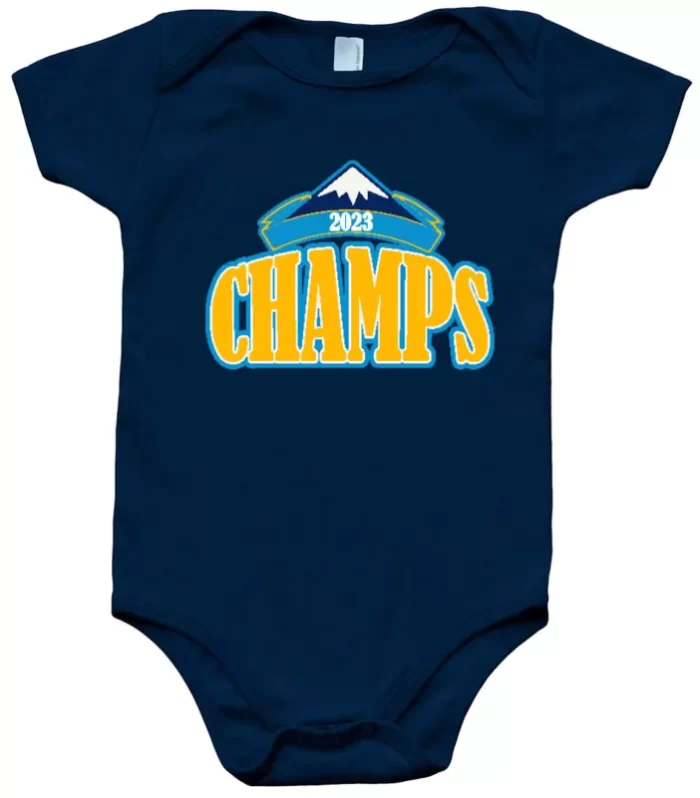 Baby Onesie Nikola Jokic Denver Nuggets Champions Champs Creeper Romper