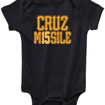 Baby Onesie Oneil Cruz Pittsburgh Pirates Cruz Missile Creeper Romper