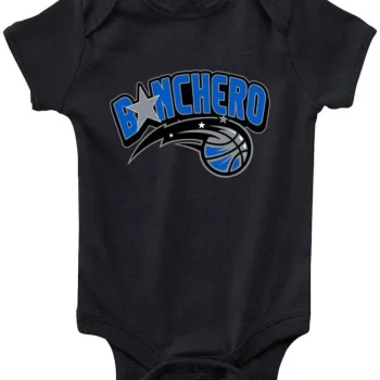 Baby Onesie Paolo Banchero Orlando Magic Logo Creeper Romper