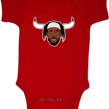 Baby Onesie Patrick Beverly Chicago Bulls Logo Creeper Romper