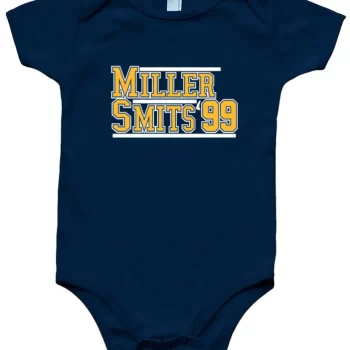 Baby Onesie Reggie Miller Rik Smits Indiana Pacers 1999 Creeper Romper