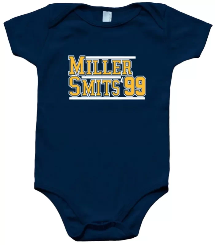 Baby Onesie Reggie Miller Rik Smits Indiana Pacers 1999 Creeper Romper