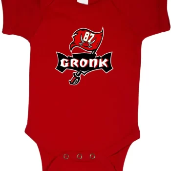 Baby Onesie Rob Gronkowski Tampa Bay Buccaneers Gronk Flag Creeper Romper