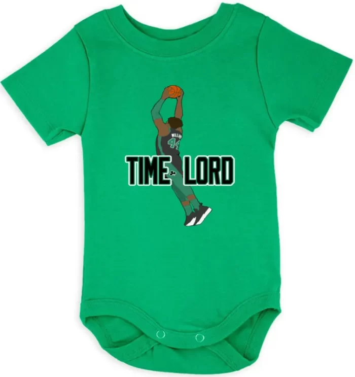 Baby Onesie Robert Williams Iii Boston Celtics Time Lord Dunk Creeper Romper