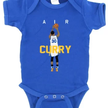 Baby Onesie Steph Curry Golden State Warriors "Air" NBA Finals Creeper Romper