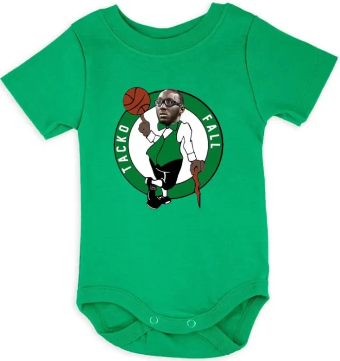 Baby Onesie Tacko Fall Ucf Boston Celtics Logo Creeper Romper