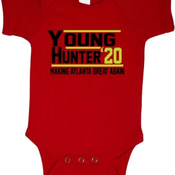 Baby Onesie Trae Young De'Andre Hunter Deandre Atlanta Hawks 2020 Creeper Romper