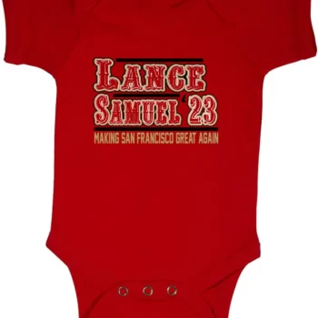 Baby Onesie Trey Lance Deebo Samuel San Francisco 49Ers 2023 Creeper Romper