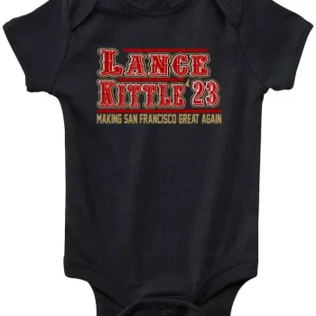 Baby Onesie Trey Lance George Kittle San Francisco 49Ers 23 Creeper Romper
