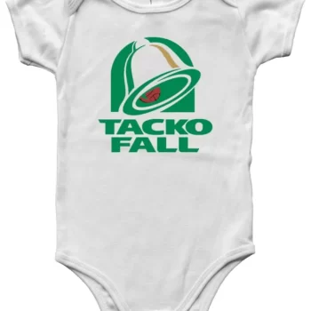 Baby Onesie White Tacko Fall Bell Logo Boston Celtics Creeper Romper