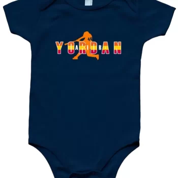 Baby Onesie Yordan Alvarez Houston Astros Air Yordan Creeper Romper